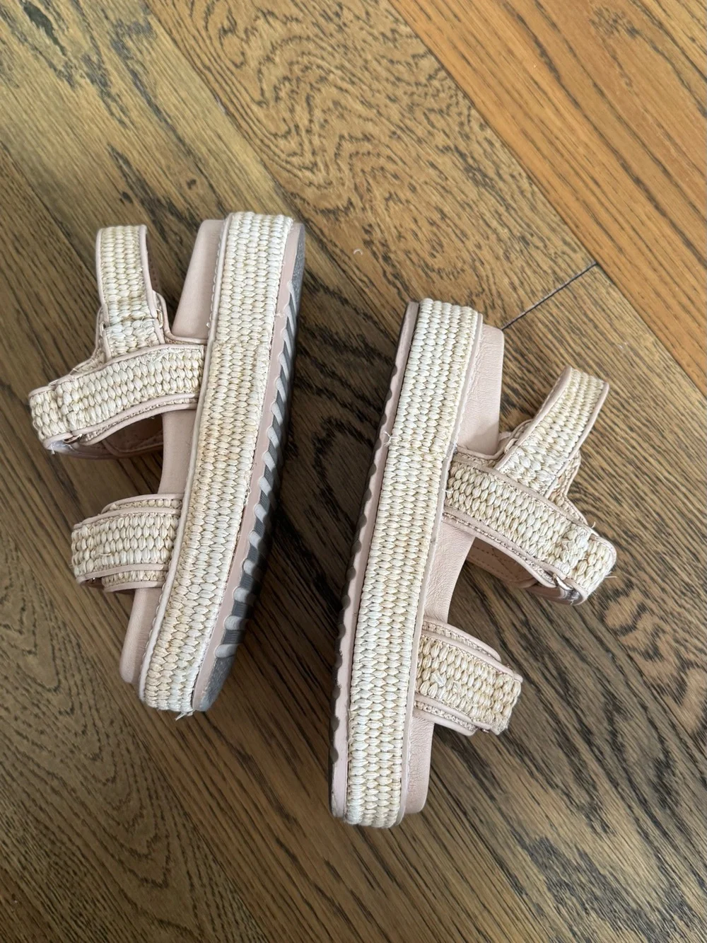 Steve Madden Woven Platform Sandal in Natural Tan - Women
